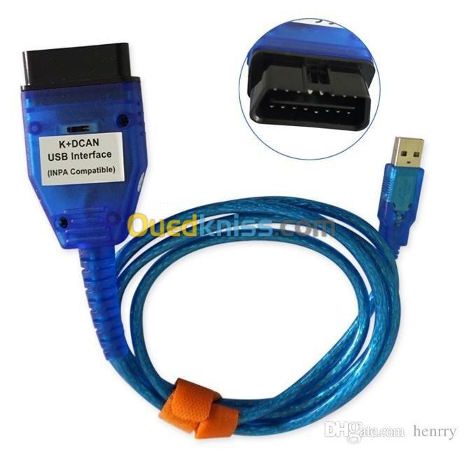 Bmw Full Chip Inpa/ediabas K+dcan K+can Pt-can Ftdi Chip Obd2 Usb Interface  Programming Diagnostic Tool