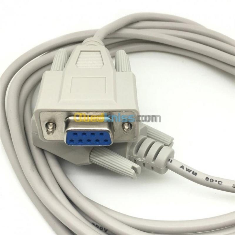 Câble DB 09 RS232 COM M/M - F/F 1.5Metre 