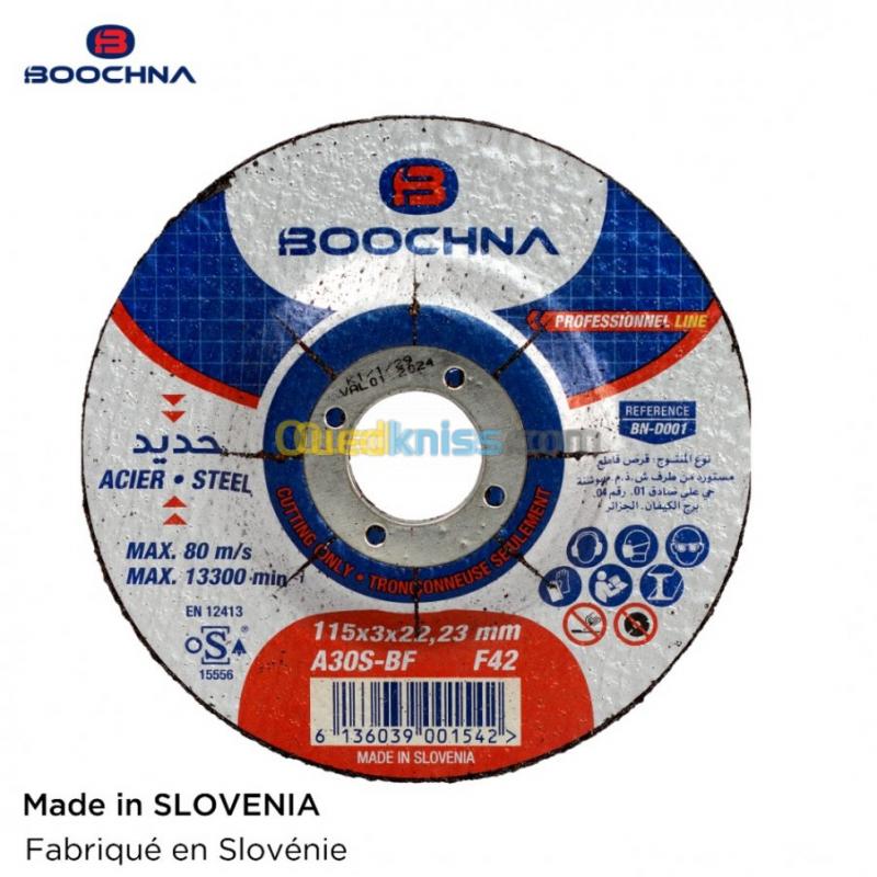 Disques Abrasifs BOOCHNA Slovénie 