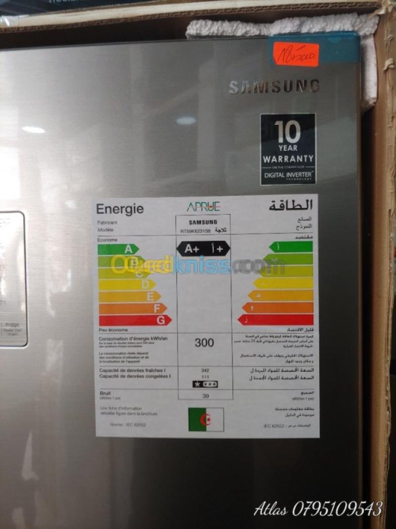 REFRIGERATEUR SAMSUNG TWIN COOLING INOX 490L RT49K5532SP8 11