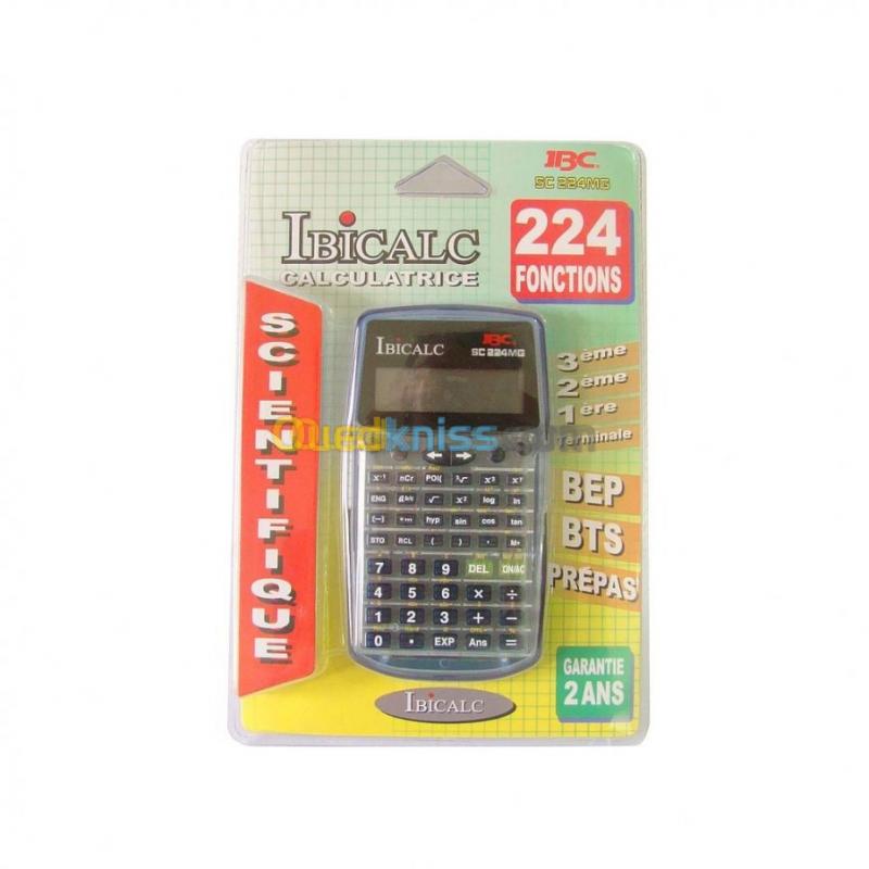  Calculatrice IBICALC scientifique 224 