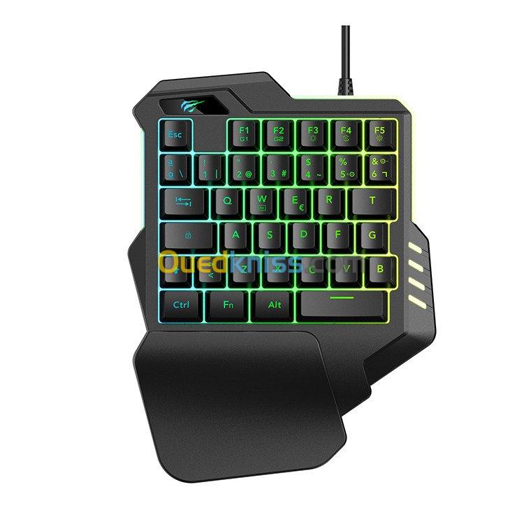 Mini Clavier Filaire Gaming USB RGB HAVIT KB513L 2