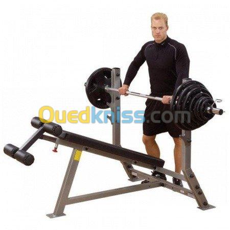 BODY SOLID OLYMPIC DECLINE BENCH 