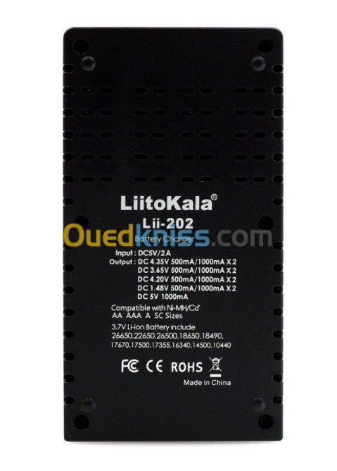 Chargeur de pile LiitoKala Lii-202