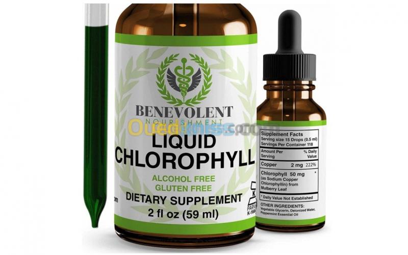  Gouttes Liquides De Chlorophylle 59ml