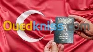  Traitement Visa Turquie 3500 DZD