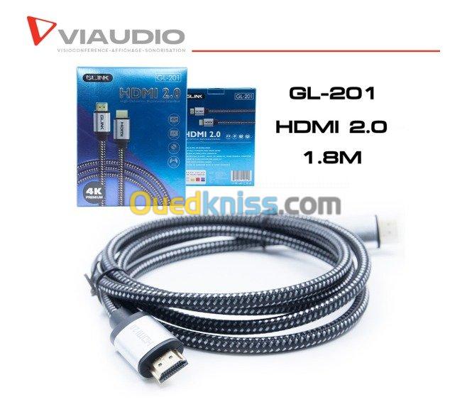  CABLE GLINK HDMI 2.0 4K