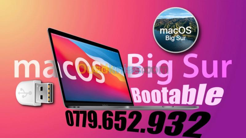 macOS Big Sur Bootable sur clé USB Alger Beni messous - Ouedkniss.com ...