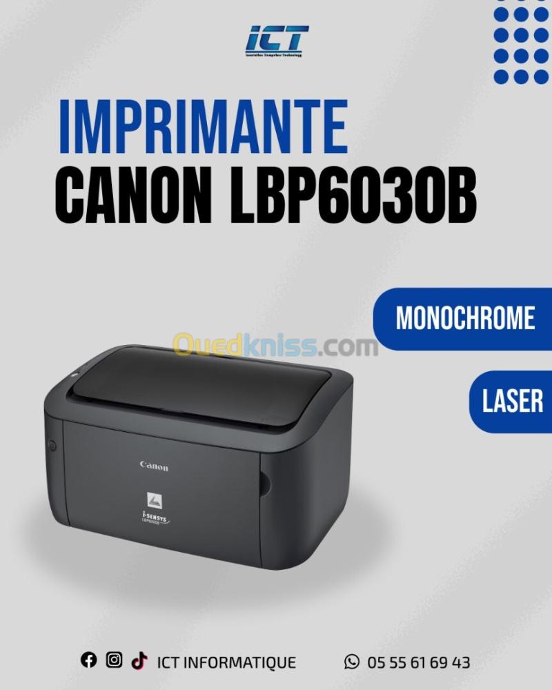 Imprimante Laser Canon i-SENSYS LBP6030B Monochrome