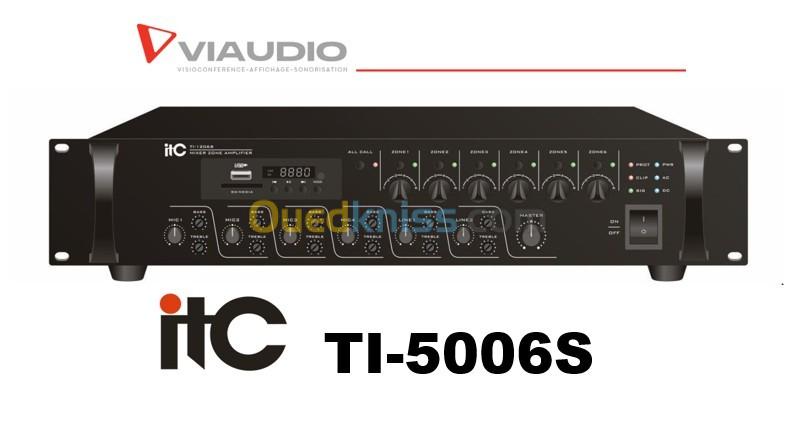  Amplificateur Mixeur 6 Zones Avec Mp3 ITC TI-5006S