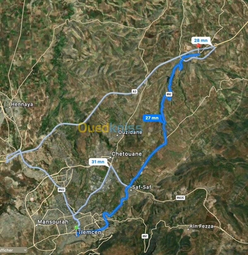 Vente Terrain Agricole Tlemcen Amieur 2