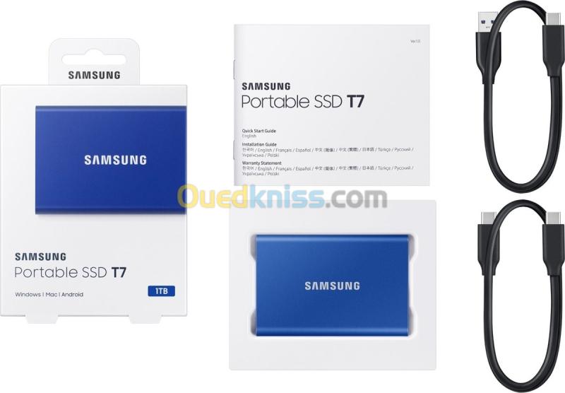 DISQUE DUR SAMSUNG SSD T7 1TB 6