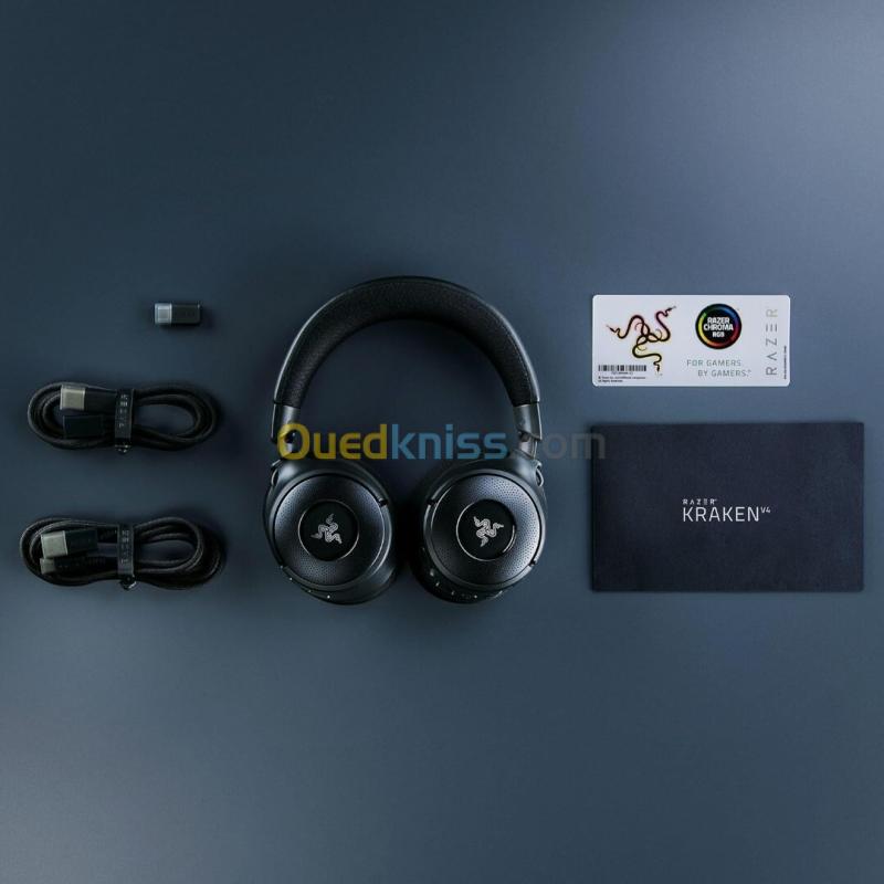 RAZER CASQUE KRAKEN V4 WIRELESS GAMING HEADSET 3