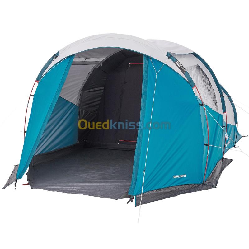  QUECHUA Decathlon - Tente à arceaux de camping - Arpenaz 4.1 F&B - 4 Personnes - 1 Chambre