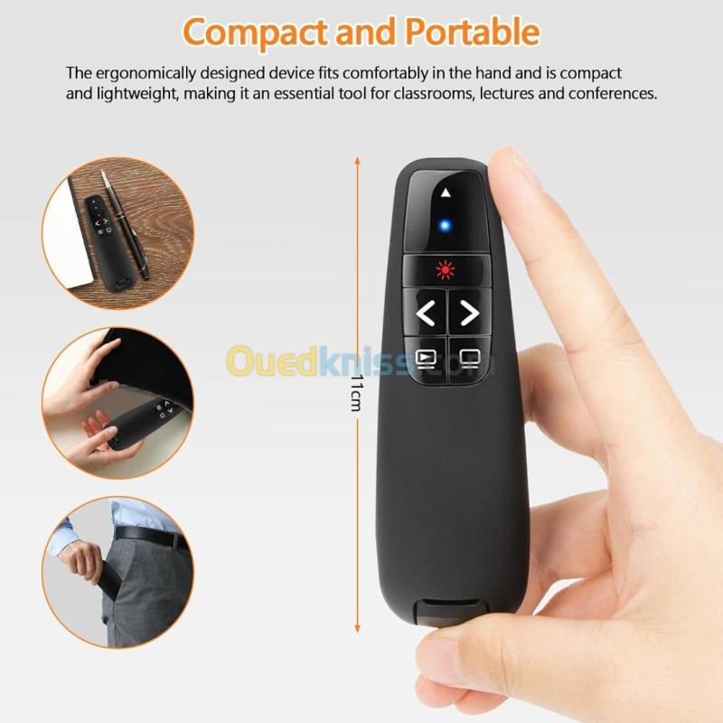 Pointeur Laser de Présentation Sans Fil  Télécommande 15m 9