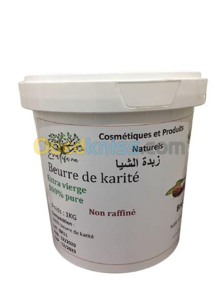   Beurre de Karité 1 K Bio 100% 