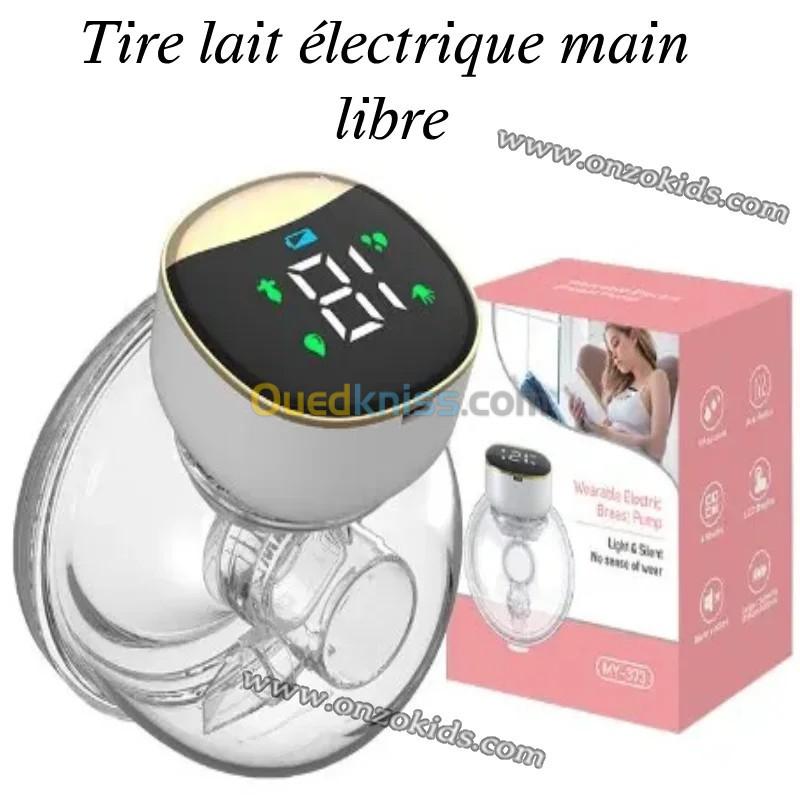 Tire-lait électrique Portable, silencieux et automatique, affichage LED,  mains libres, sans BPA - Alger Algérie