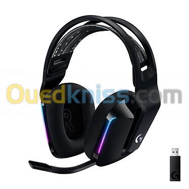  CASQUE LOGITECH G733 Lightspeed  sans fil - circum-aural fermé - DTS Headphone:X 2.0 - RGB 