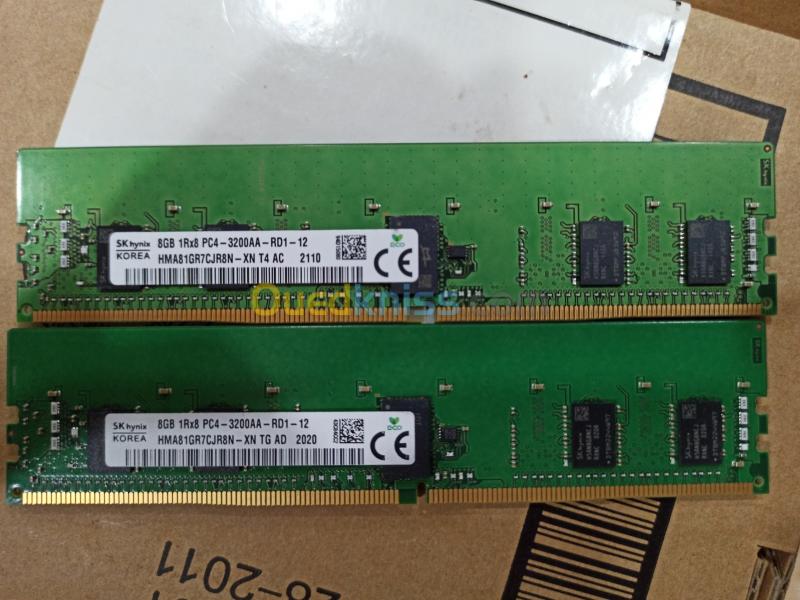 RAM SERVEUR 8GB 16GB Hynix Elpida Dell PC3L-10600R 5