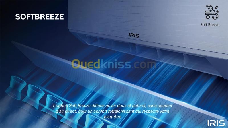 CLIMATISEUR IRIS AZAO+ PLUS 12000 BTU TROPICAL INVERTER BLANC 9