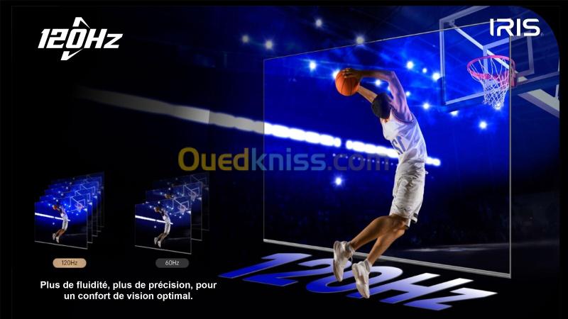 TELEVISEUR IRIS 75 M8020 MINILED ANDROID 14 GOOGLE TV 75POUCES UHD 4K 120Hz MATTE 15