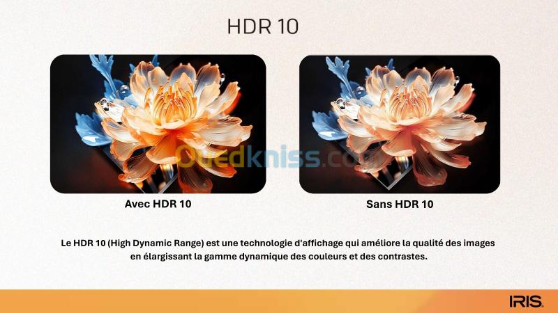 TELEVISEUR IRIS 43 Q4030 QLED ANDROID 14 GOOGLE TV 43POUCES FHD 11