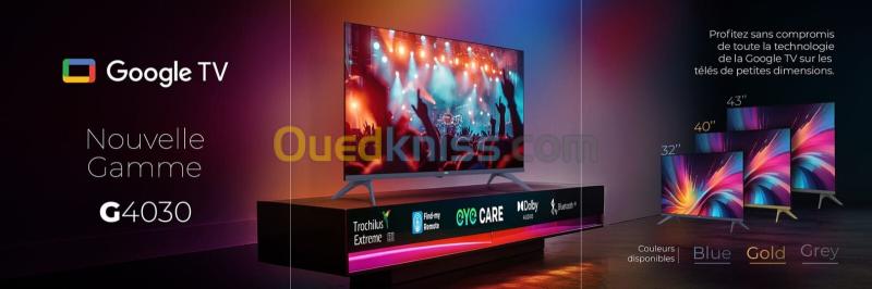 TELEVISEUR IRIS 32 G4030 ANDROID GOOGLE TV 32POUCES HD 3