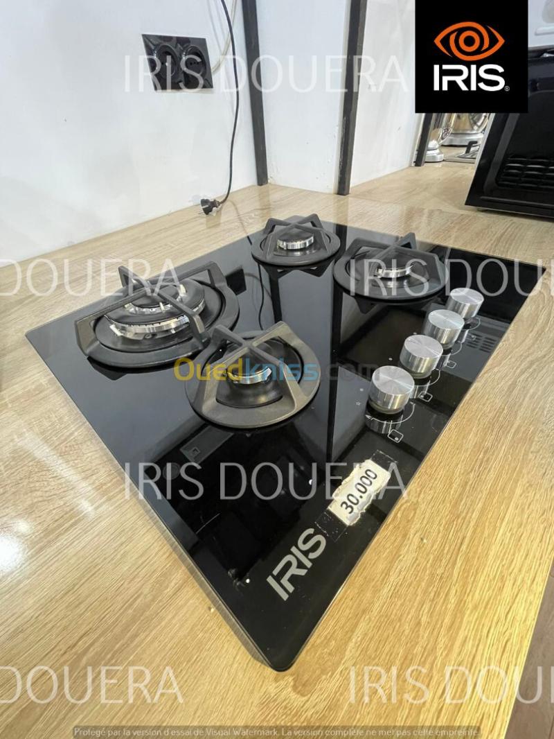 TABLE DE CUISSON IRIS 4 FEUX 60CM 10