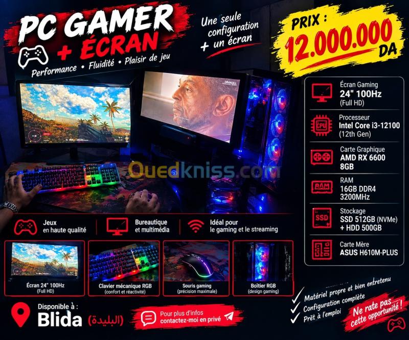 Config plus écran total 12 16