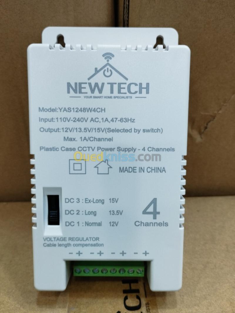 BLOCS ALIMENTIONS PVC NEWTECH 4CH- 8CH- 16CH