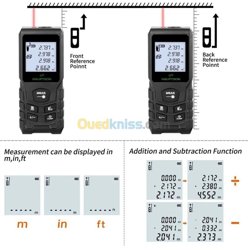 Télémètre laser 70 Métre جهاز قياس المسافات بالليزر 6