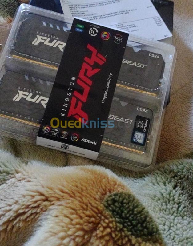   Kingston FURY Beast RGB 32GB (2x16GB) 3200MT/s DDR4 CL16