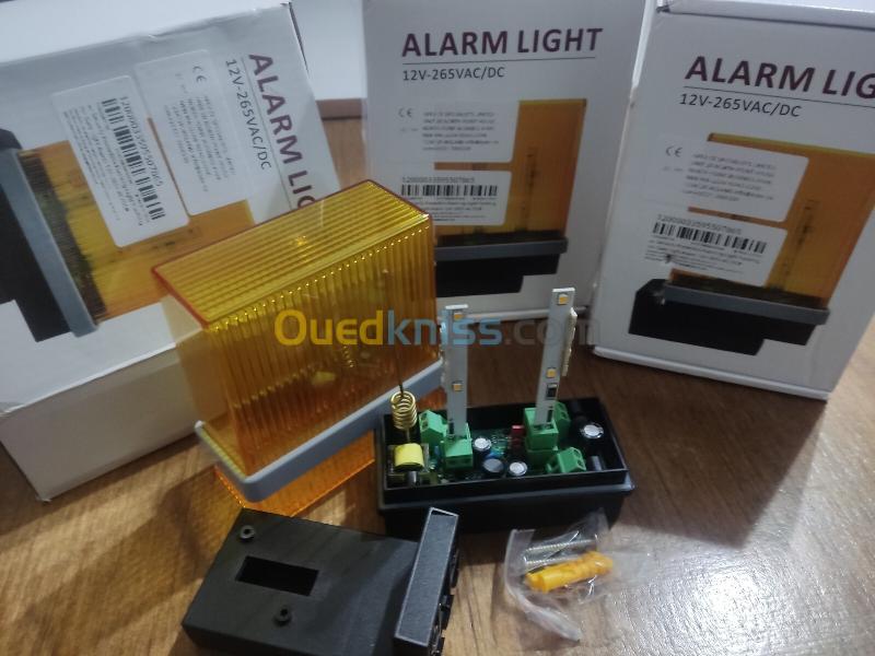 Gerophare pour portail électrique 12-265V AC/DC