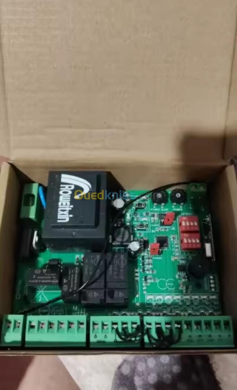 Carte électronique universelle 220 VAC pour moteur coulissant 