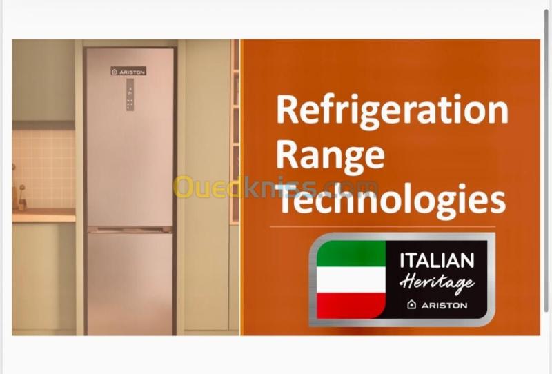 ARISTON REFRIGERATEUR COMBINÉ 355 L INOX NO FROST COMPRESSEUR INVERTER 2