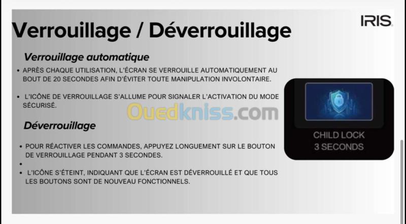 REFRIGERATEUR IRIS 480 L DEFROST IR-DD480 AFFICHEUR 2