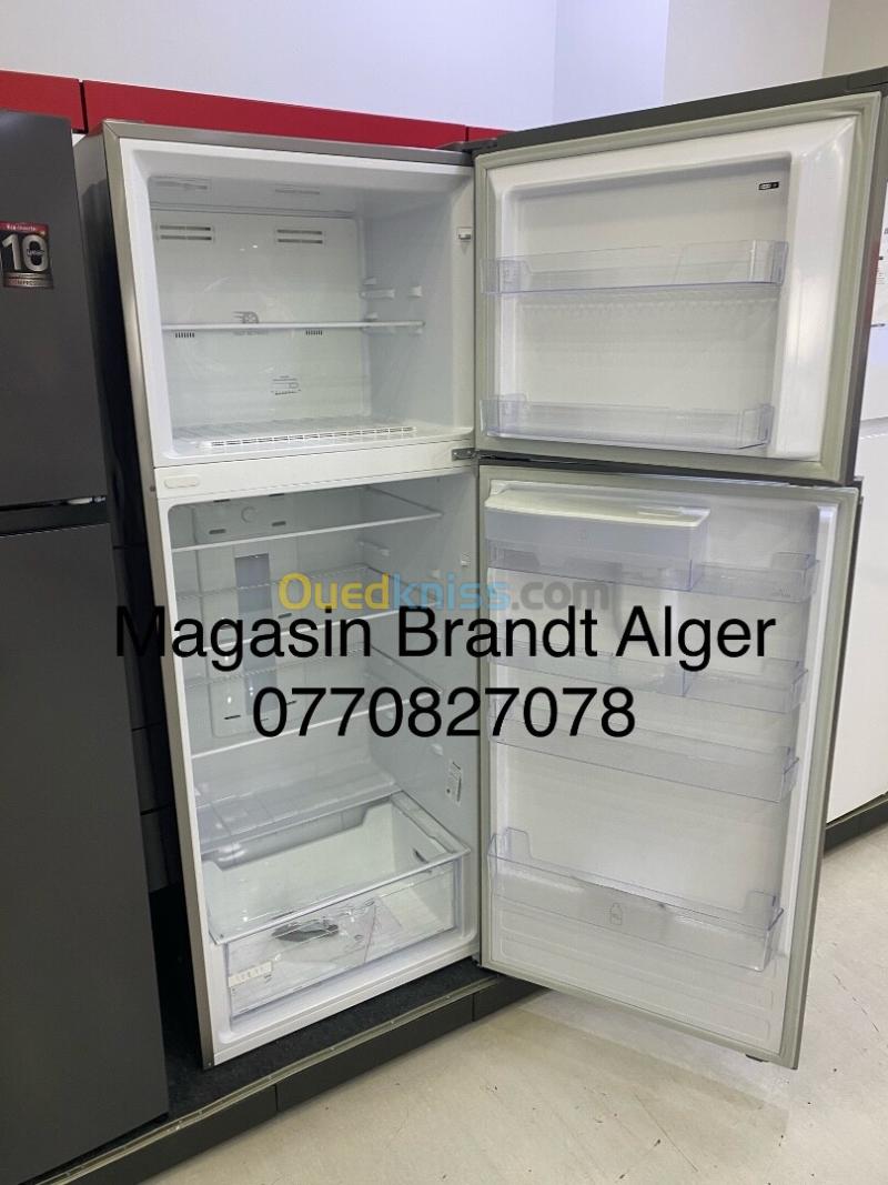 Réfrigérateur Brandt 610l inox nofrost avec distributeur 2