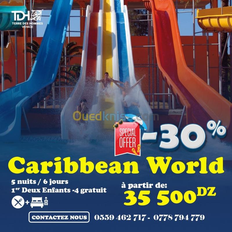   Early Booking Hotel Caribbean world -30%
