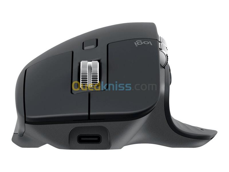 Souris sans fil Logitech MX Master 3S (RF + Bluetooth) -capteur optique 8000 dpi - 7 boutons 6