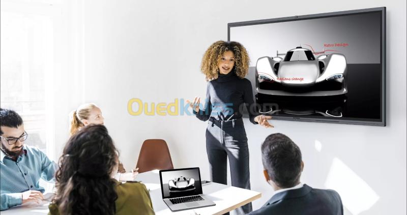 Écran tactile interactif 4K MAXHUB C8630 86" avec caméra 48 Mpx, audio professionnel et double Wi-Fi Win11 i5-12450H 11