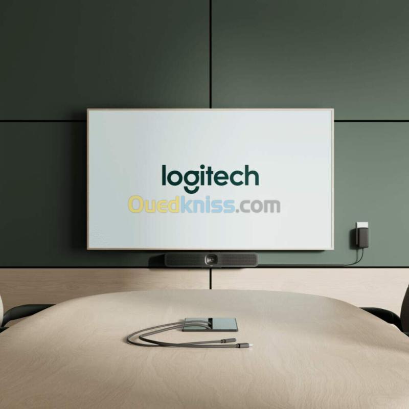 Logitech MeetUp 2 - Solution de visioconférence tout en un pour petite salle de réunion. Branchement USB. Certifié Zoom, Microsoft Teams & Google Meet. 7