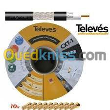 Câble coaxial cuivre- TELEVES T100  2