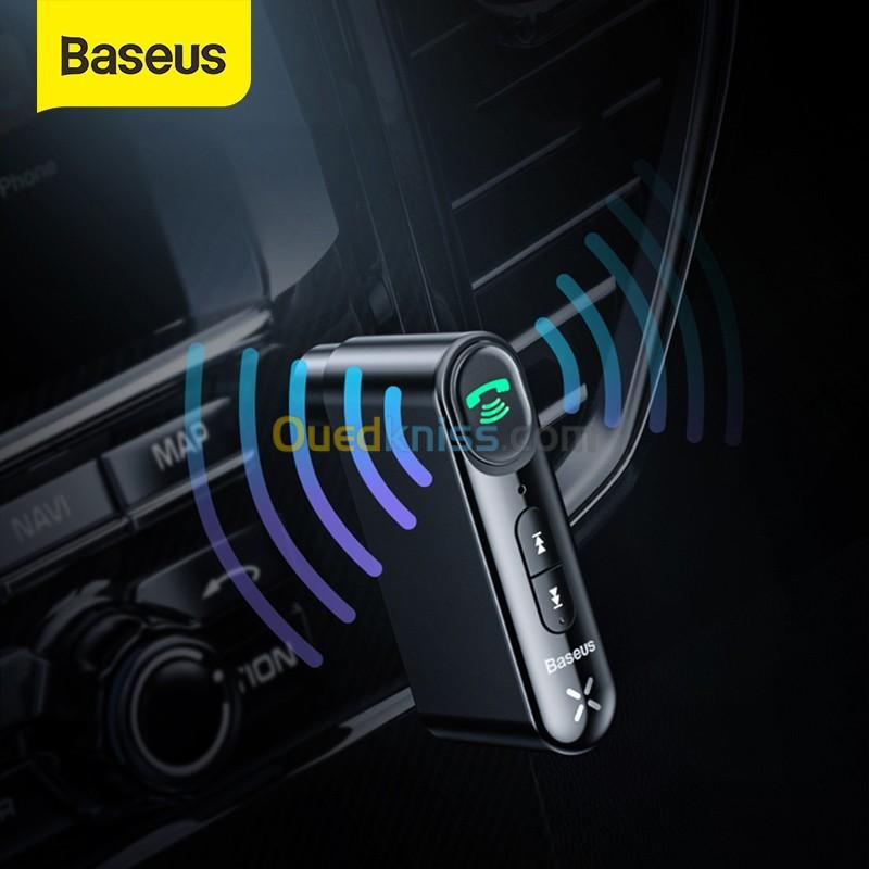  Baseus Car Aux Bluetooth 5.0 Adapter Wireless 3.5mm Audio Receiver for Auto Bluetooth Handsfree Car