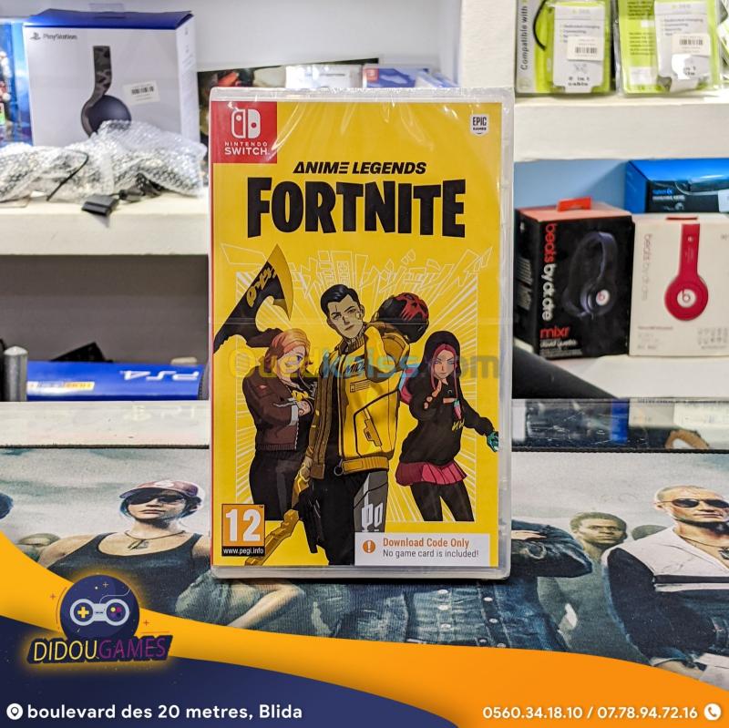 Nintendo Switch Fortnite: Anime Legends Download Code (EU) (2462266) Brand  New, Video Gaming, Video Games, Nintendo on Carousell
