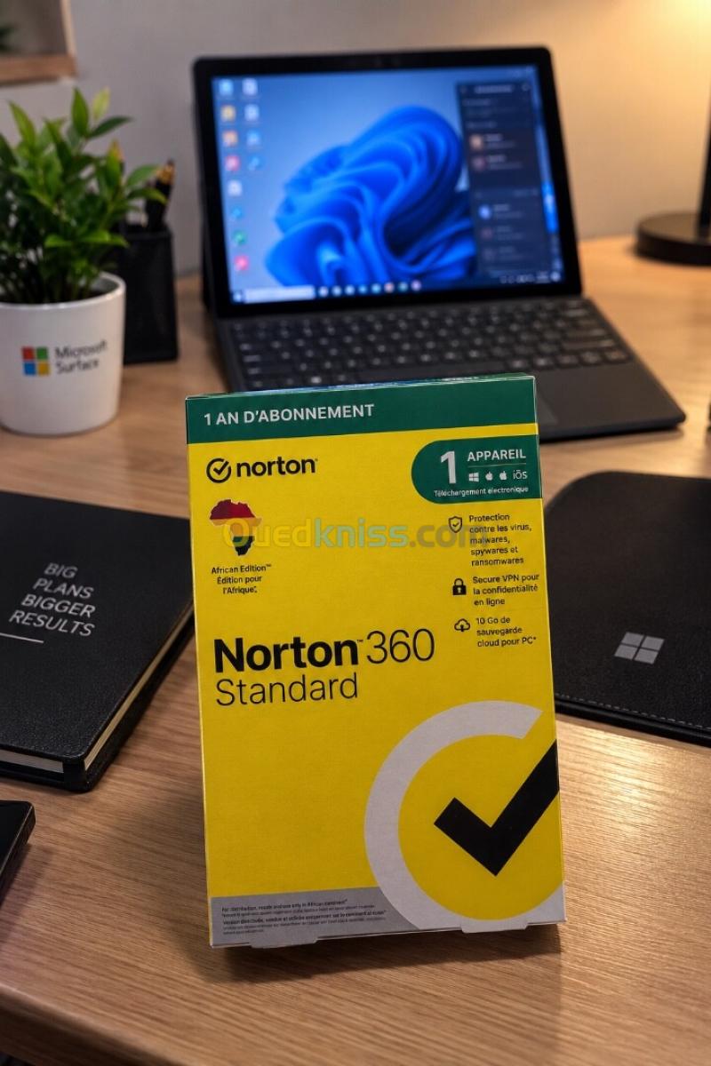 Norton AntiVirus Plus مع شهادة الظمان 2