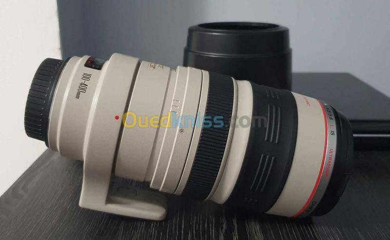  Objectif reflex Canon EF 100 - 400 mm f/4.5 - 5.6 L IS USM