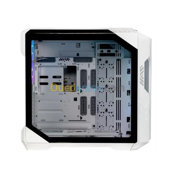 COOLER MASTER HAF 700 - BOÎTIER GRAND TOUR - 5 FAN INCLUS - VERRE TREMPÉ - HUB ARGB 5 PORTS - BLANC 3