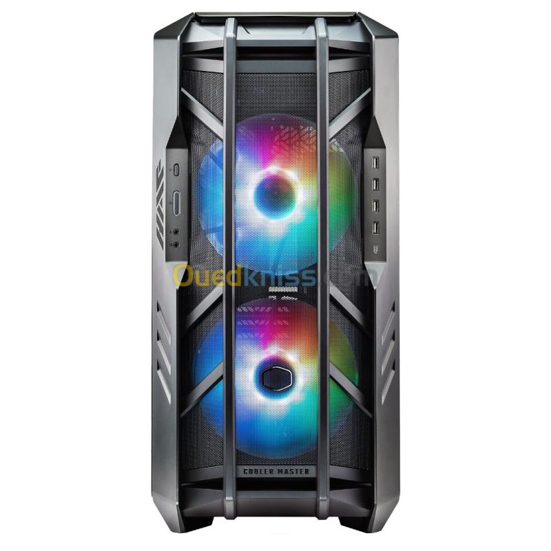 COOLER MASTER HAF 700 - BOÎTIER GRAND TOUR - 5 FAN INCLUS - VERRE TREMPÉ - HUB ARGB 5 PORTS - NOIR