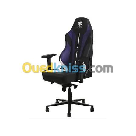 HYBROK MILKY WAY - CHAISE GAMING ERGONOMIQUE - CONFORT OPTIMAL - DOSSIER INCLINABLE - PIVOTANTE 360 - BLACK & BLEU 2