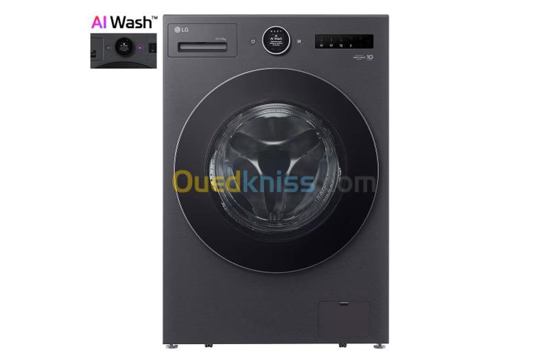 Lave-linge LG 20kg  Séchant LG 20 Kg / 10 Kg F0Z9DFP26 Vapeur Steam+ Défroissage + Séchage Intelligent